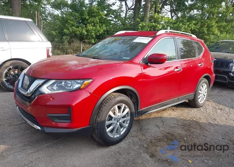 2017 Nissan Rogue Sv из США, поврежденный, VIN 5N1AT2MT3HC858919